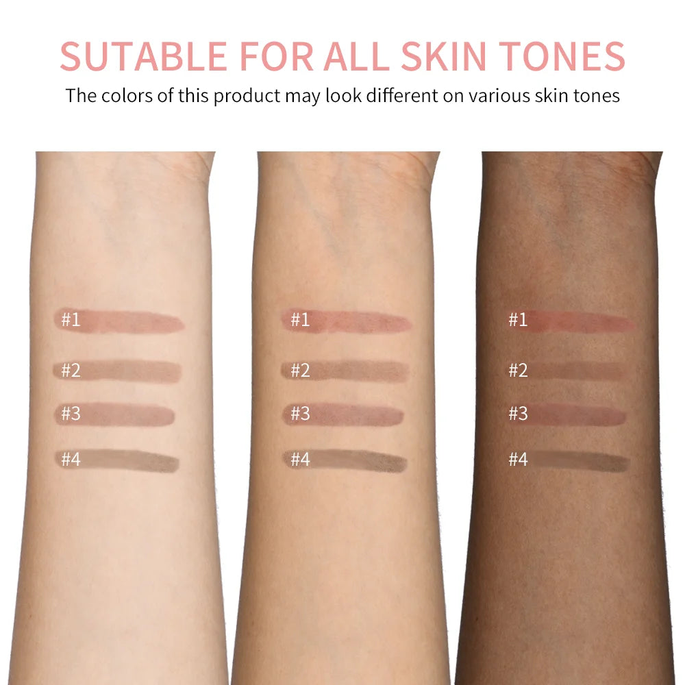 Peel off Lip Liner Tattoo Long Lasting Waterproof Peel off Lip Stain Semi-Permanent Matte Lip Stick Girls and Women
